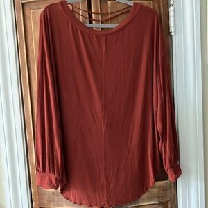Free People Women's Rust Top